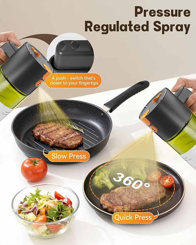 OURCABECUE Upgrade 2 in 1 Oil Sprayer - Image 3