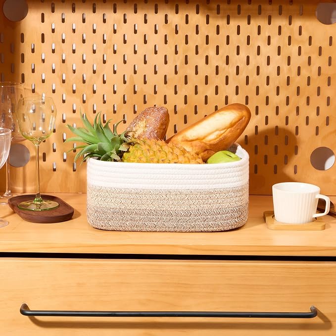 MiniArk Small Storage Baskets for Organizing | Closet Organizer Bins | Shelf - Image 5