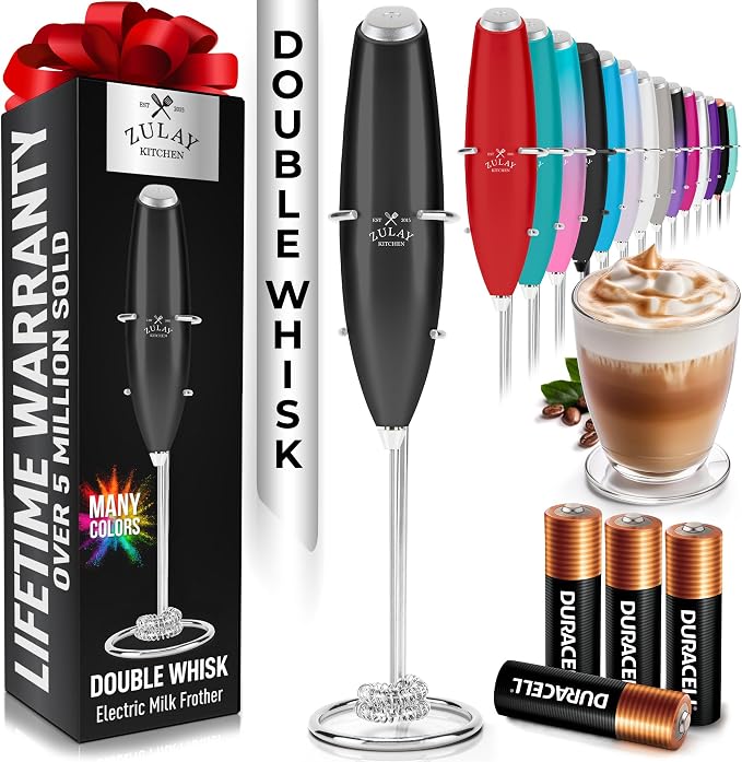 Zulay Kitchen Whisk Milk Frother by ZulayKitchen