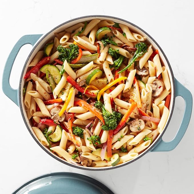 Amazon Basics Enameled Cast Iron Dutch Oven Pot - Image 6