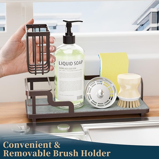 Consumest Sponge Holder for Kitchen Sink - Image 3
