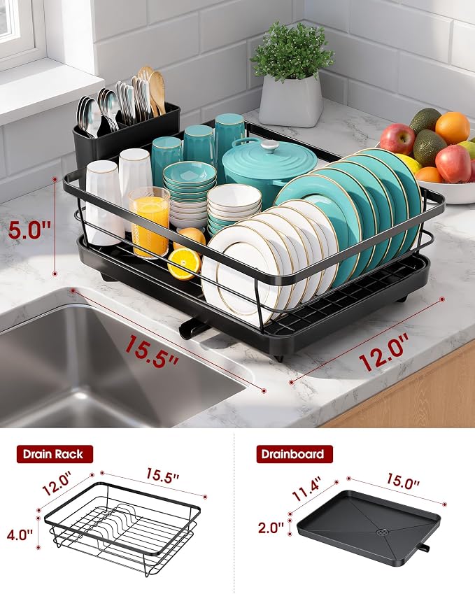 Sakugi Stainless Steel Dish Drying Rack - Image 5