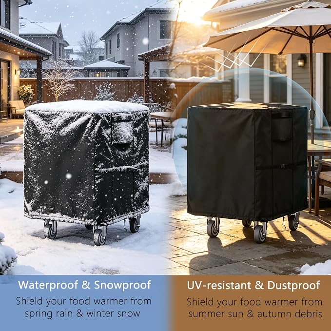 Food Warmer Cover, Heavy Duty Waterproof and Dustproof Covers - Image 6