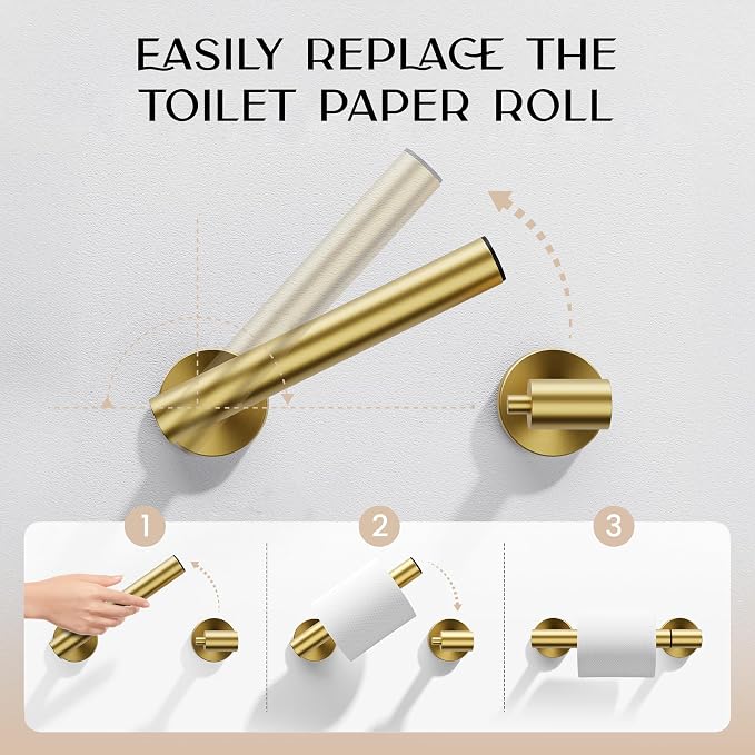 Day Moon™ - Toilet Paper Holder - Modern Roll Holder - Image 3