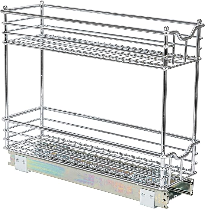 Household Essentials Glidez Multipurpose Chrome-Plated Steel Pull-Out/Slide-Out - Image 8