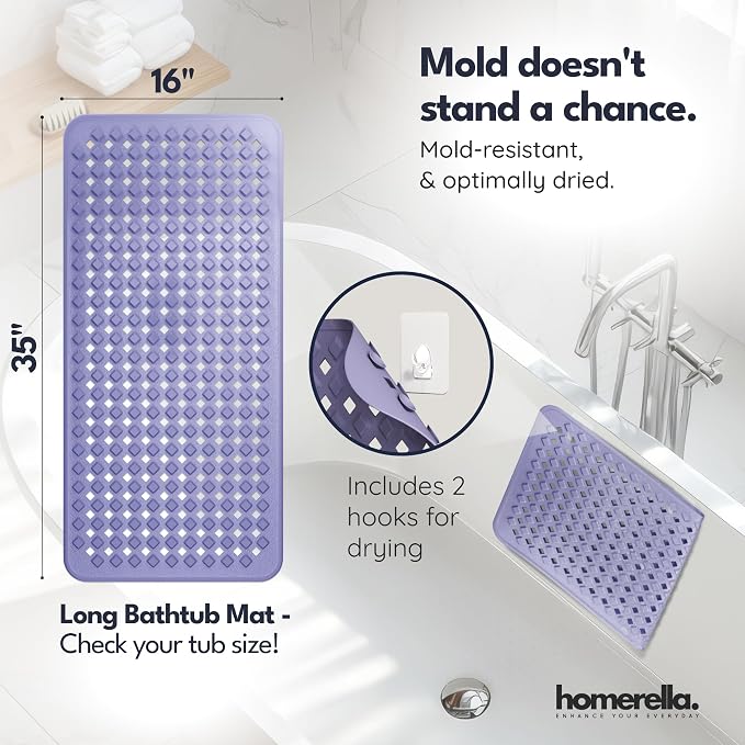Bathtub Mat Non Slip 35x16 - Image 3