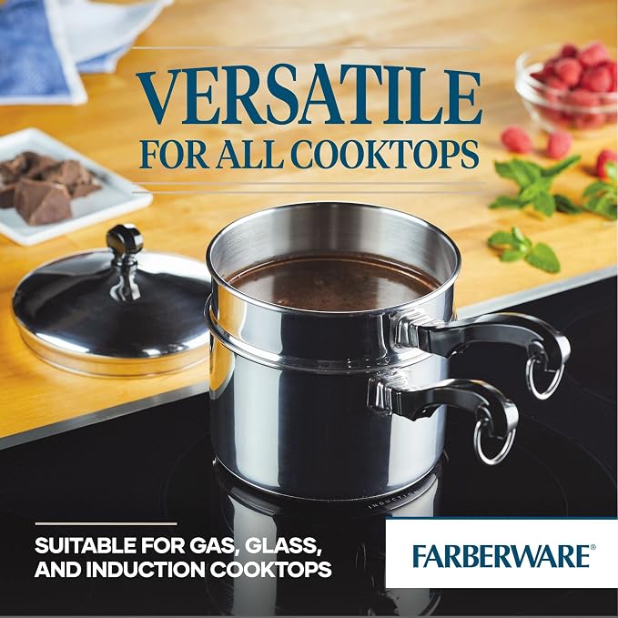 Farberware Classic Stainless Series 2-Quart Covered Double Boiler - Image 7