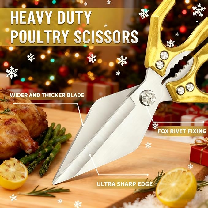 Multifunctional Heavy-Duty Kitchen Shears, Kitchen Shears - Image 2