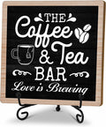 Coffee & Tea Bar Decor Signs & Table Decor, Tea Station Accessories, Themed by TIRYWT
