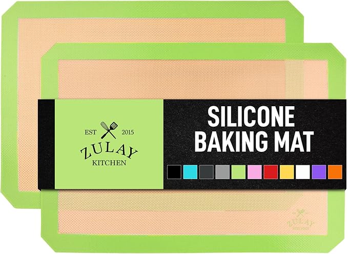 Zulay Kitchen Silicone Baking Mat Sheet Set by ZulayKitchen