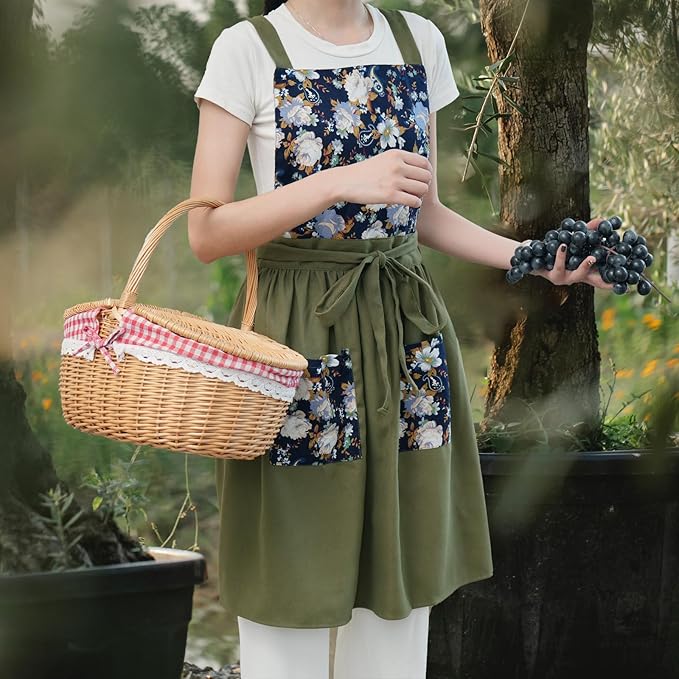 Pinknoke Vintage Pinafore Apron Dress - Image 2