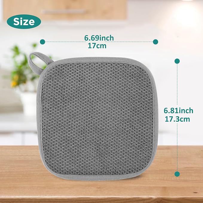 GeeRic Microfiber Dish Drying Mat, Super Absorbent Kitchen Dish Drying Pad - Image 2