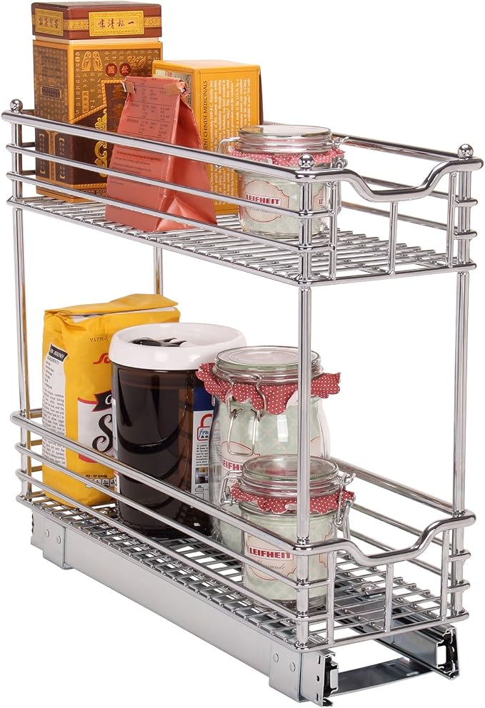 Household Essentials Glidez Multipurpose Chrome-Plated Steel Pull-Out/Slide-Out - Image 6
