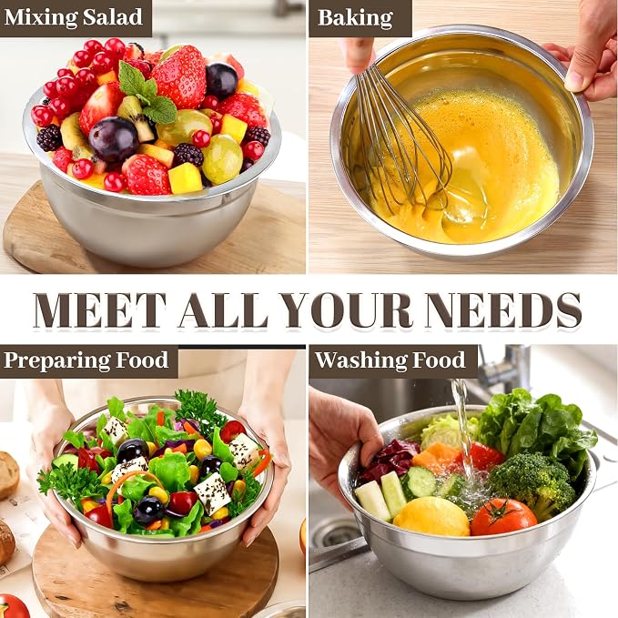 Mixing Bowls with Lids Set - Image 7