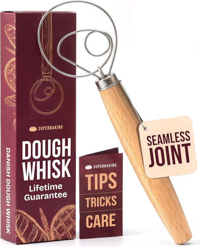 Superbaking Danish Dough Whisk by Superbaking