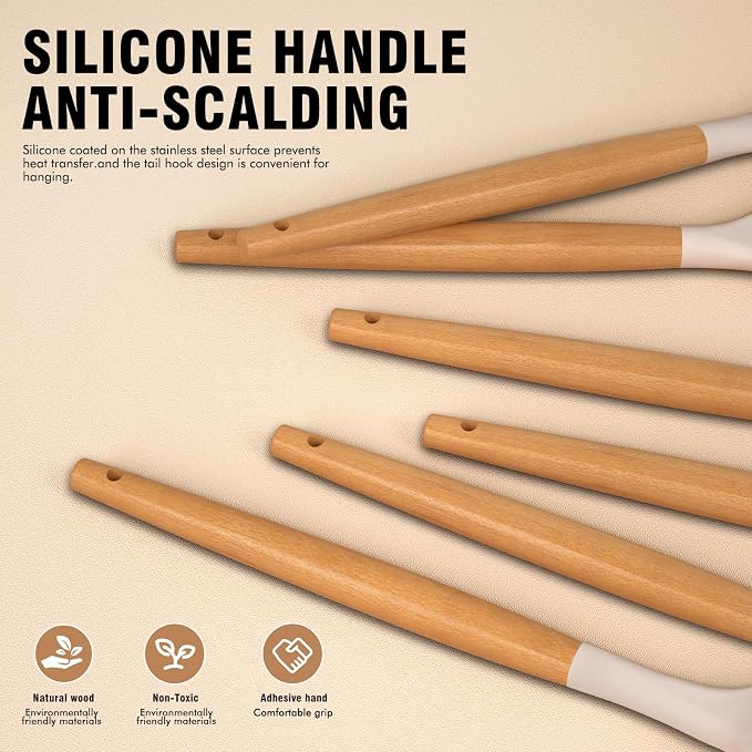Silicone Cooking Utensils Set - Image 7