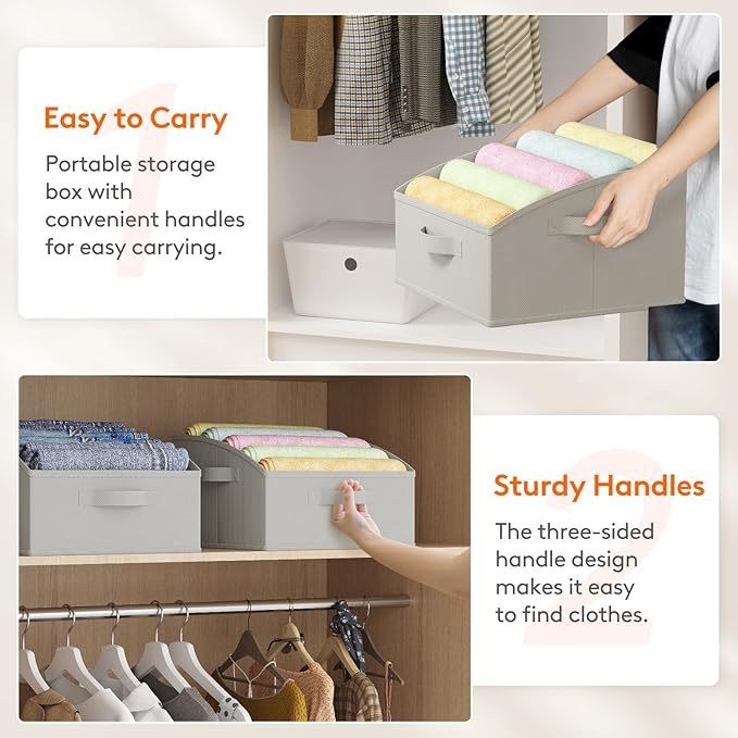 Lifewit Trapezoid Closet Storage Bins - Image 4
