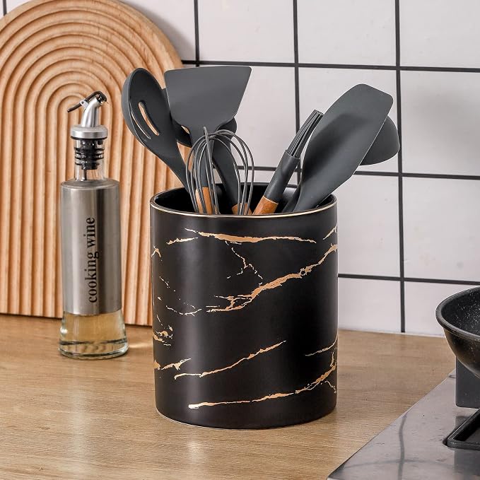 7.2 inch Large Utensil Holder for Kitchen Counter - Image 2