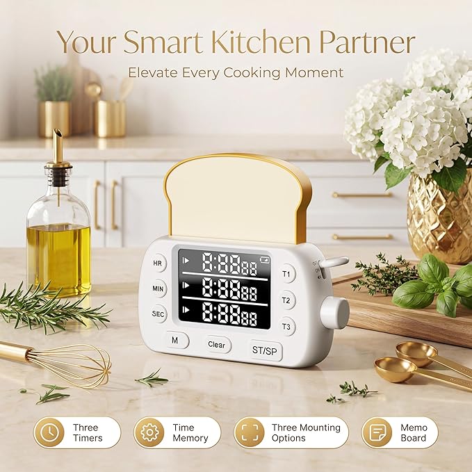 Digital Kitchen Timer for Cooking - Image 2