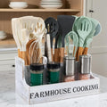 LIBODOUR Utensil Holder, Utensil Holder Kitchenfor Counter, Cooking Spatula by ModernandFarmhouseUtensilHolder