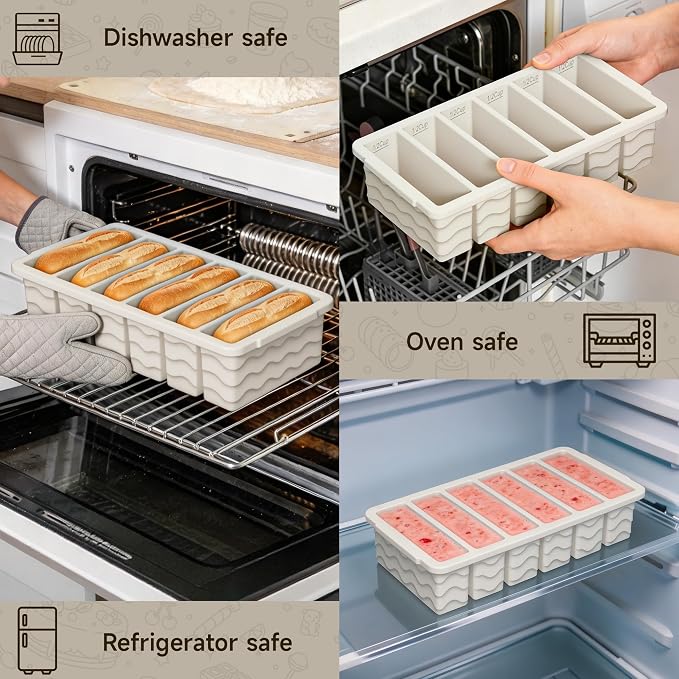 3-Pack Silicone Freezer Trays - Image 5