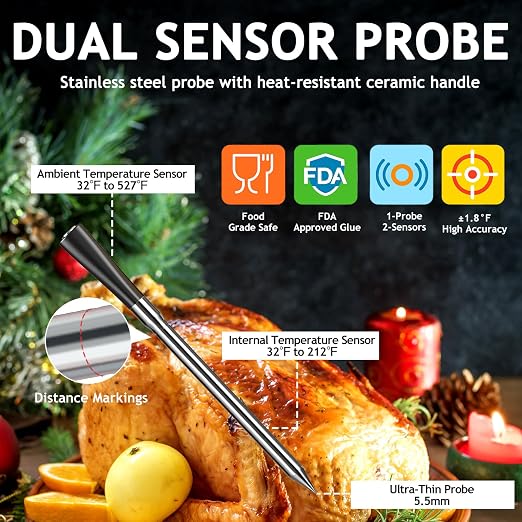 Meat Thermometer Digital Wireless - Image 4