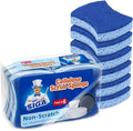 MR.SIGA Non-Scratch Cellulose Scrub Sponge, Dual-Sided Dishwashing Sponge by MRSIGA