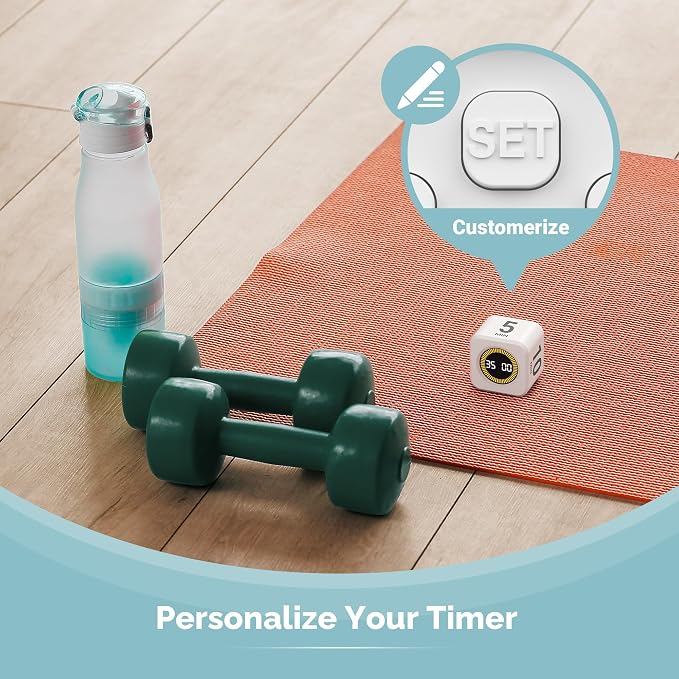 KADAMS Pomodoro Cube Timer Productivity Visual Timer - Image 6