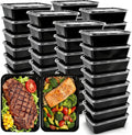 50-Pack Meal Prep Containers, 26 OZ Microwavable Reusable Food Containers by IUM%C3%89