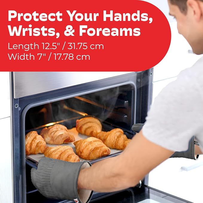 Silicone Oven Mitts - Image 3