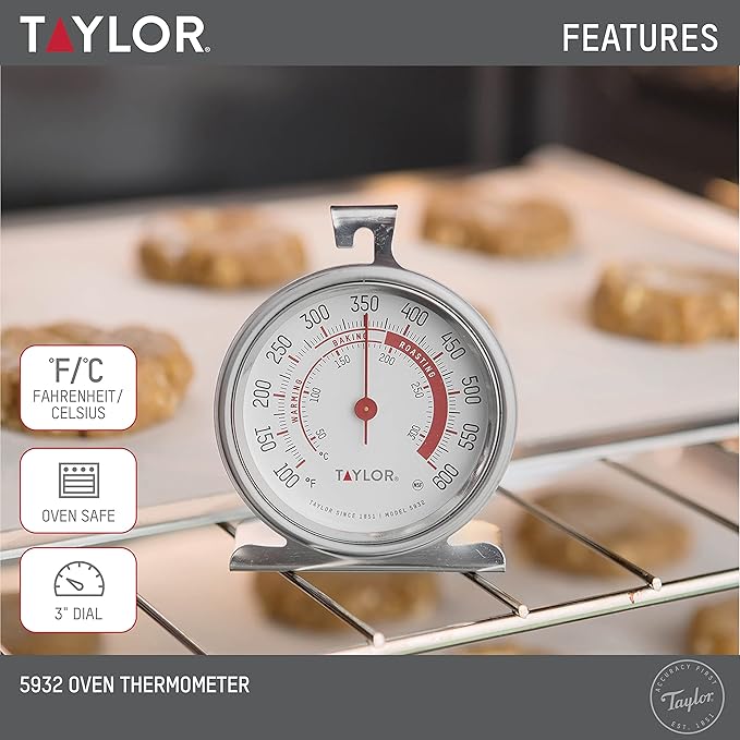 Taylor Precision Products Large Dial Thermometer - Image 2