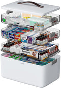 CTIME 4-Tier XL Medicine Organizer by CTIME