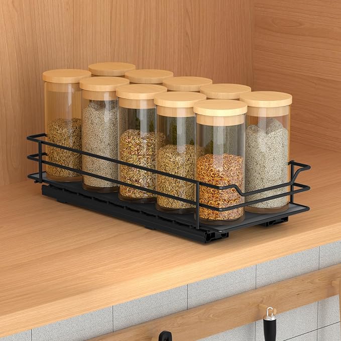 BOIVSHI Pull Out Spice Rack Organizer - Image 2