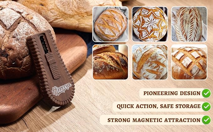 Sourdough Scoring Tool, Magnetic Bread Lame, Bread Scoring Tool - Image 9
