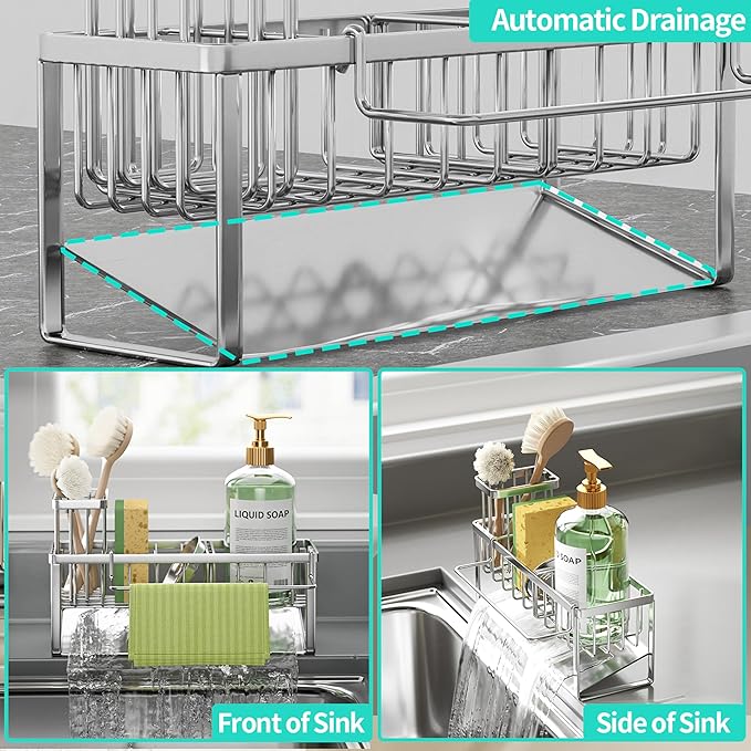 HapiRm Sponge Holder for Kitchen Sink - Image 2