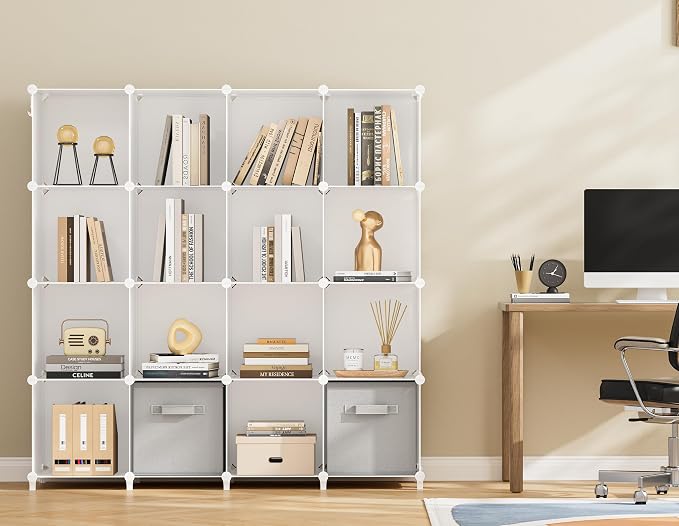 HOMIDEC Closet Organizers and Storage, 16 Cube Storage Organizer, Closet - Image 6