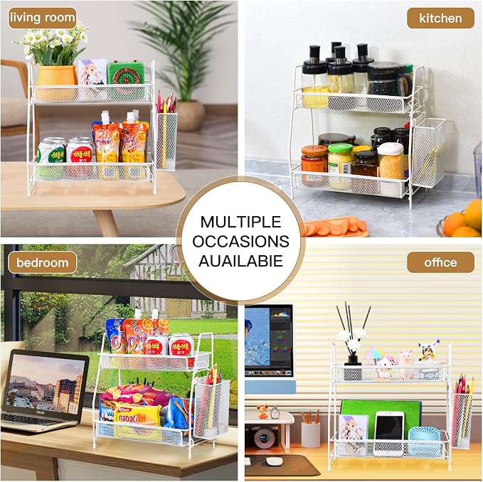 LEMIKKLE Countertop organizer for bathroom counter, bathroom organizers and - Image 8