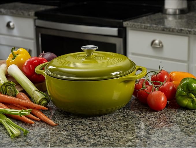 Mercer Culinary Enameled Cast Iron Round Dutch Oven, 6 qt. - Image 8