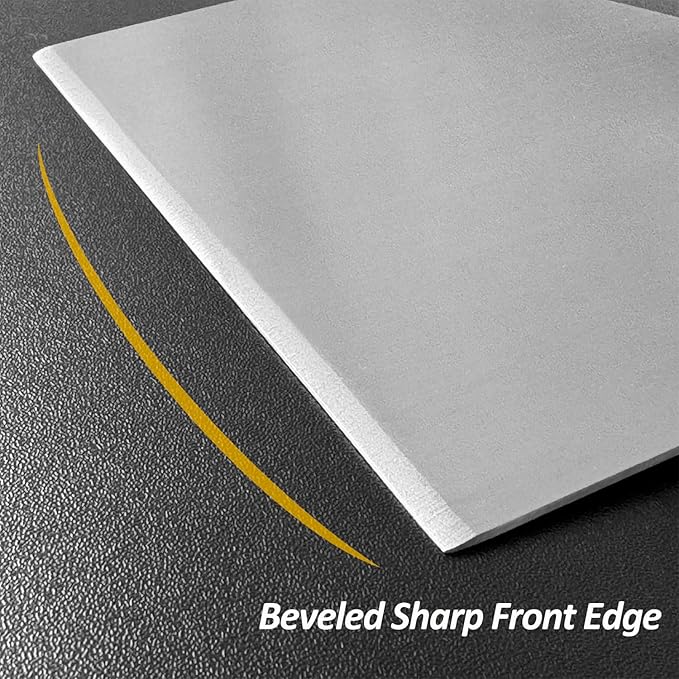Vovoly Extra Wide Griddle Scraper, 5.5''x5.5'' Smashed Burger Scraper Grill - Image 4