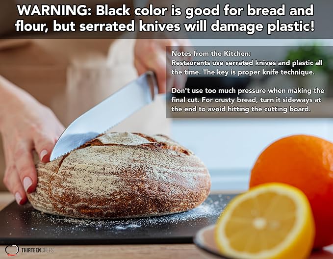 Black Plastic Cutting Board - Image 7