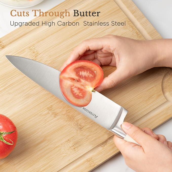 Knife Set, Astercook Kitchen Knife Set - Image 4