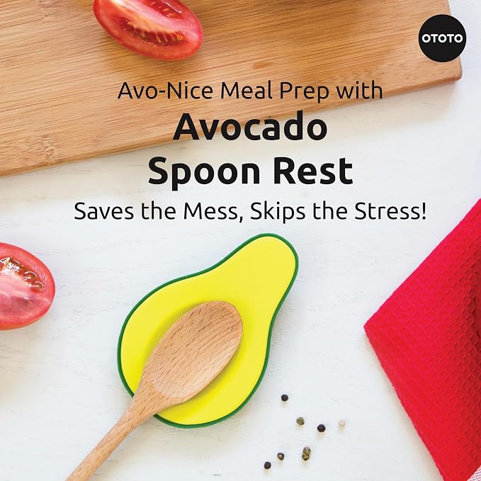 OTOTO Avocado Spoon Rest for Stove Top - Image 2
