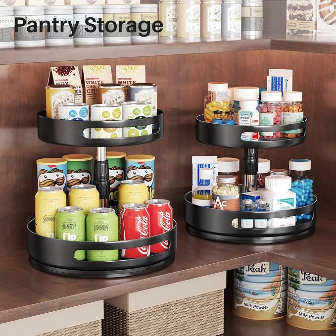Lazy Susan Organizer Spice Rack - Image 7