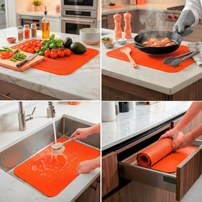 MicoYang Silicone Dish Drying Mat - Image 3