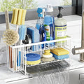 Cisily White 2-Tier Kitchen Sink Caddy Organzier Rack by CISILYHOMELIFE