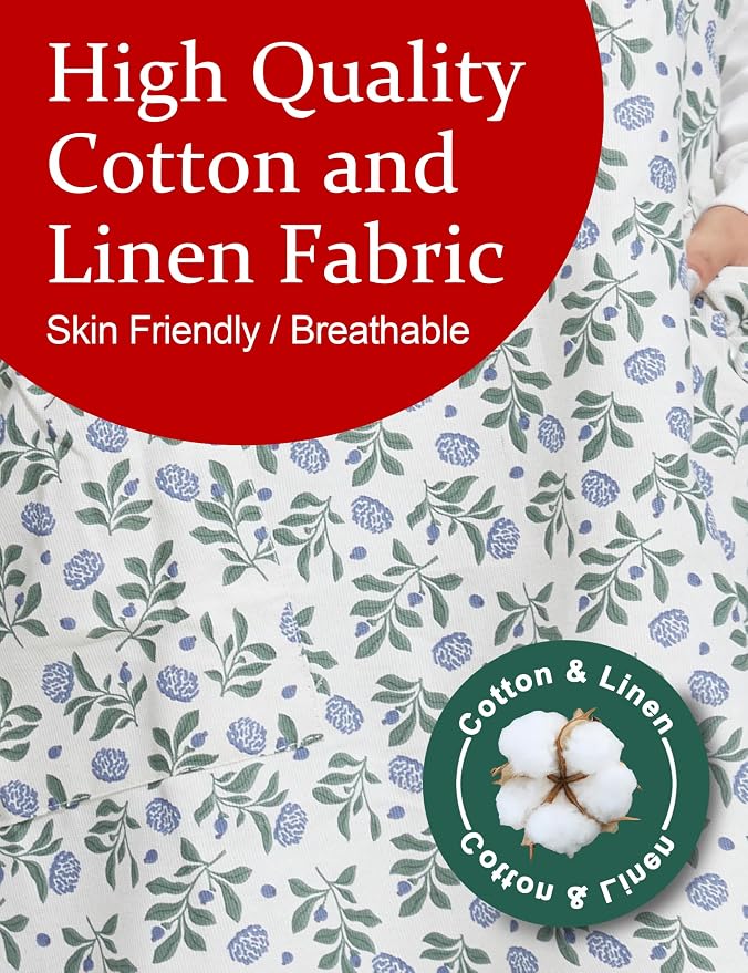 Cozy Adjustable Cross Back Aprons - Image 6