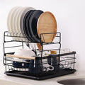 Navaris 2 Tier Dish Rack by Navaris