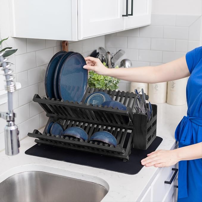 Teak Dish Rack - Image 3