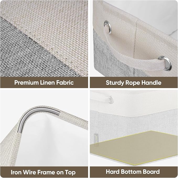 BALEINE 1 Pack Fabric Closet Storage Bins - Image 9