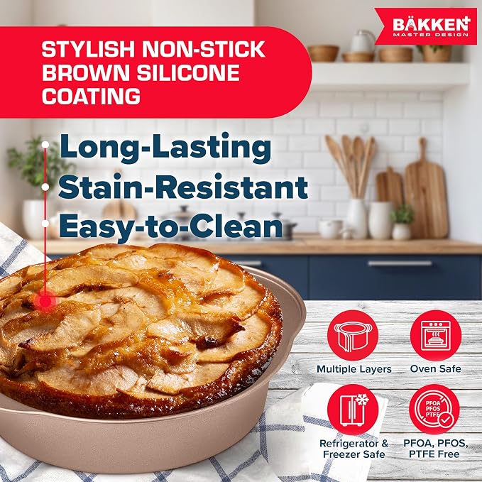 BAKKEN 6-Piece Kitchen Baking Pan Set - Image 4